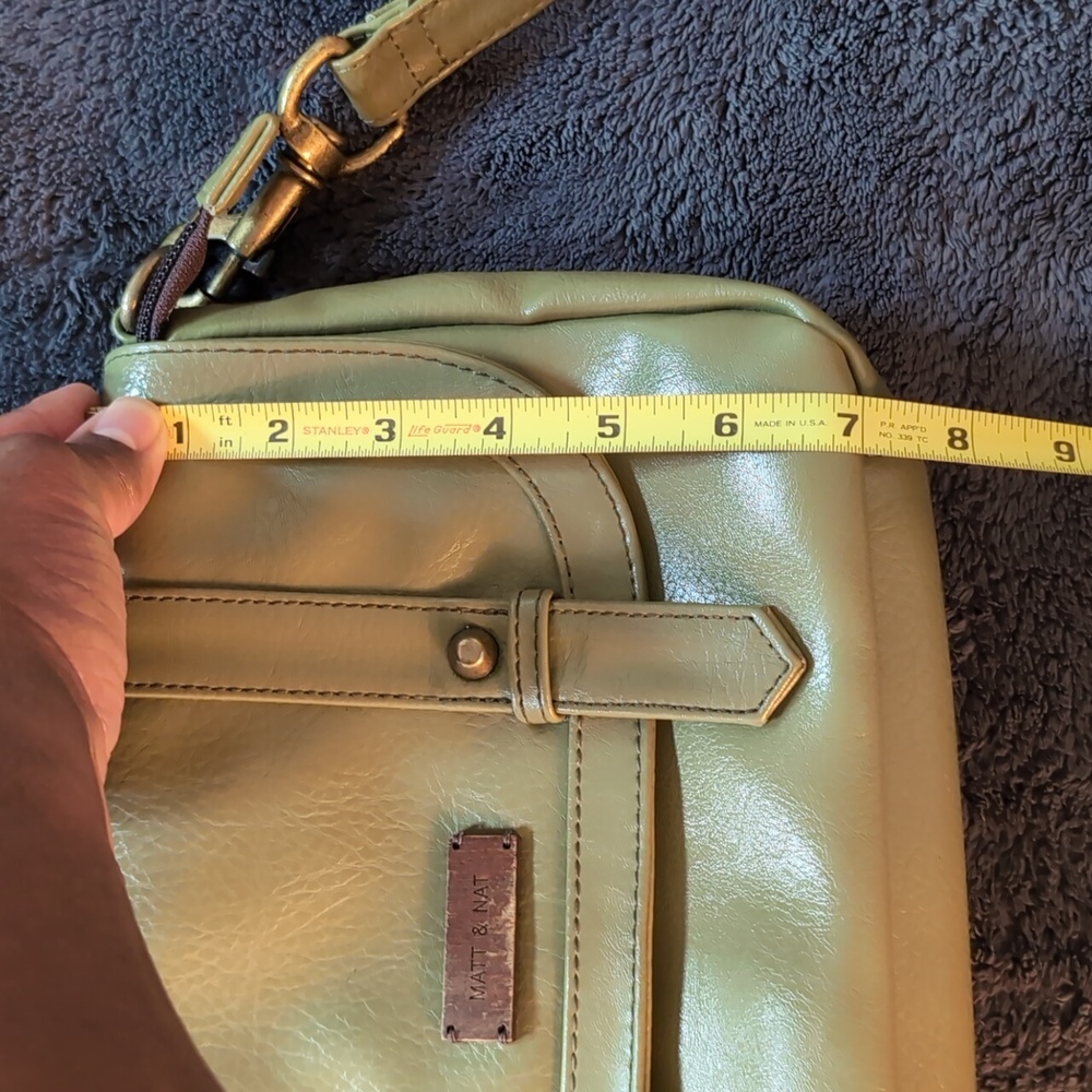 Matt & Nat| Green Vegan Leather Purse - Picture 9 of 10